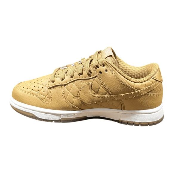 NWOB NIKE Dunk Low 'Quilted Wheat' Sneakers Size 6.5 - Picture 7 of 7